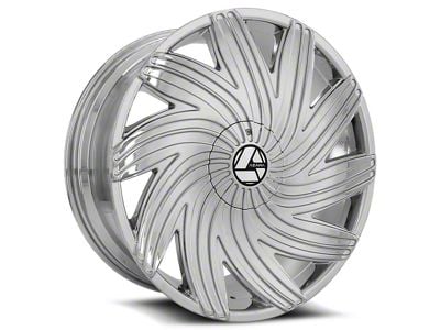 Azara AZA-502 Chrome 6-Lug Wheel; 30x9.5; 25mm Offset (19-25 RAM 1500)