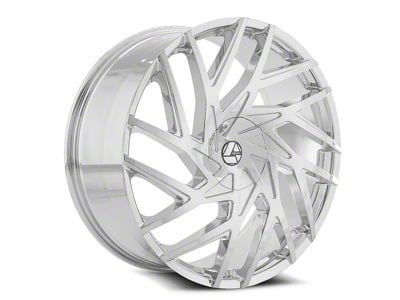 Azara AZA-518 Nano Chrome 5-Lug Wheel; 24x9; 18mm Offset (02-08 RAM 1500, Excluding Mega Cab)