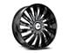 Azara AZX-102 Gloss Black 6-Lug Wheel; 28x9.5; 22mm Offset (19-25 RAM 1500)