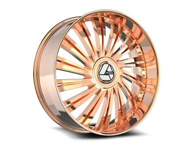 Azara AZX-102 Rose Gold 6-Lug Wheel; 30x9.5; 22mm Offset (19-25 RAM 1500)