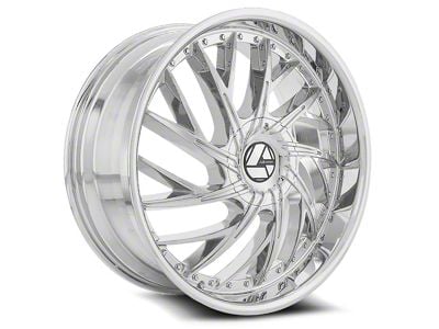 Azara AZA-516 Chrome 6-Lug Wheel; 24x9; 25mm Offset (07-13 Silverado 1500)