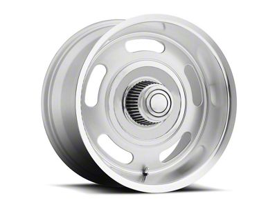 B/G Rod Works Rally Silver Mirror Machined 6-Lug Wheel; 17x9; 0mm Offset (2024 Ranger)