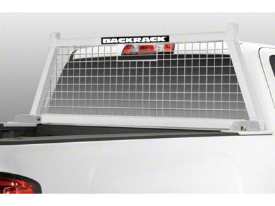 BackRack Safety Headache Rack Frame; White (97-03 F-150 Styleside)