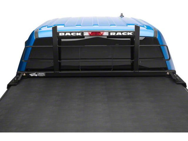 BackRack Headache Rack Frame with Standard No Drill Installation Kit and Rear Bed Bar (01-03 F-150 SuperCrew)