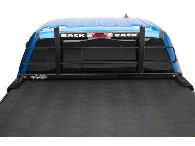 BackRack Headache Rack Frame with 21-Inch Wide Toolbox No Drill Installation Kit and Rear Bed Bar (01-03 F-150 SuperCrew)