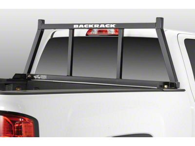BackRack Open Headache Rack Frame with 21-Inch Wide Toolbox No Drill Installation Kit and Rear Bed Bar (04-14 F-150 Styleside)