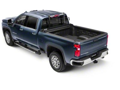 BackRack Short Headache Rack Frame with 31-Inch Wide Toolbox No Drill Installation Kit and Rear Bed Bar (15-24 F-150)