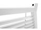 BackRack Louvered Headache Rack Frame; White (11-24 F-250 Super Duty)