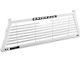 BackRack Louvered Headache Rack Frame; White (11-24 F-350 Super Duty)