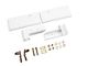 BackRack Standard Installation Hardware Kit; White (17-24 F-350 Super Duty)