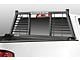 BackRack Half Louvered Headache Rack Frame with 21-Inch Wide Toolbox No Drill Installation Kit and Side Bed Rails for 21-Inch Wide Tool Box (07-14 Sierra 2500 HD)