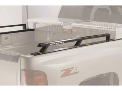 BackRack Side Rails for 21-Inch Wide Toolbox (01-06 Sierra 2500 HD w/ 6.50-Foot Standard Box)