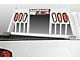 BackRack Three Light Headache Rack Frame; White (07-19 Sierra 3500 HD)