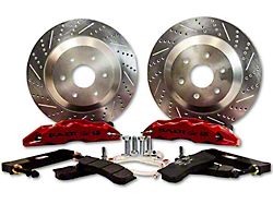 Baer Extreme Front Big Brake Kit with 15-Inch Rotors; Silver Calipers (99-25 Sierra 1500)