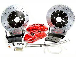 Baer Extreme+ Front Big Brake Kit with 15-Inch Rotors; Red Calipers (02-18 RAM 1500, Excluding SRT-10 & Mega Cab)