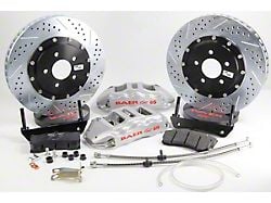 Baer Extreme+ Front Big Brake Kit with 14-Inch Rotors; Silver Calipers (97-03 F-150)