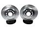 Baer Claw Performance Drilled and Slotted 5-Lug Rotors; Front Pair (97-03 4WD F-150)