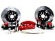 Baer Extreme+ Front Big Brake Kit with 14-Inch Rotors; Fire Red Calipers (97-03 2WD F-150)