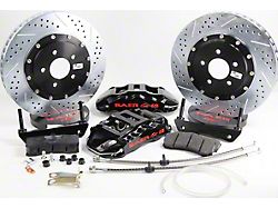 Baer Extreme+ Front Big Brake Kit with 15-Inch Rotors; Black Calipers (09-18 F-150)