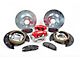 Baer 14-Inch AlumaSport Rear Rotor Upgrade Kit; Red Calipers (07-18 Sierra 1500 w/ Rear Disc Brakes)