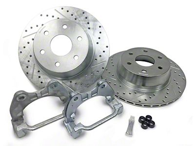 Baer 14-Inch EradiSpeed1 Rear Rotor Upgrade Kit (07-18 Silverado 1500 w/ Rear Disc Brakes)