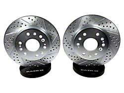 Baer Claw Performance Drilled and Slotted 6-Lug Rotors; Front Pair (2005 Silverado 1500 w/ Rear Drum Brakes; 06-14 Silverado 1500)