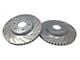 Baer EradiSpeed1 Drilled and Slotted 6-Lug Rotors; Front Pair (99-04 Silverado 1500)