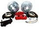 Baer Extreme Rear Big Brake Kit with 14-Inch Rotors; Grabber Blue Calipers (05-13 Silverado 1500 w/ Drum Brakes)