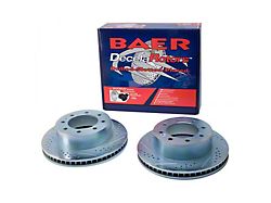 Baer Claw Performance Drilled and Slotted 8-Lug Rotors; Front Pair (06-08 RAM 1500 Mega Cab)