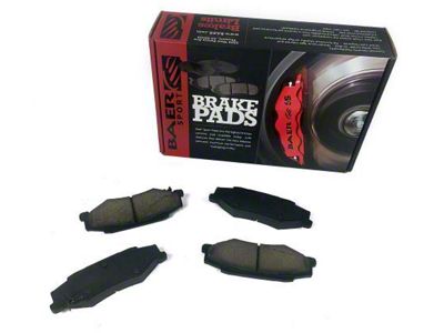 Baer Sport Ceramic Matrix Brake Pads; Rear Pair (14-18 Silverado 1500)