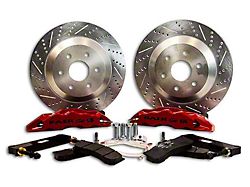 Baer Extreme Front Big Brake Kit with 15-Inch Rotors; Silver Calipers (07-25 Tahoe)