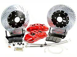 Baer Extreme+ Rear Big Brake Kit with 15-Inch Rotors; Silver Calipers (07-25 Tahoe)