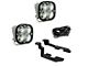 Baja Designs Squadron Sport LED Lights with A-Pillar Mounting Brackets (15-19 Canyon)