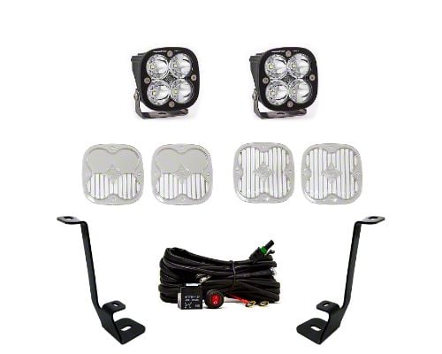 Baja Designs F-150 Squadron Pro LED Lights with A-Pillar Mounting ...