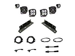 Baja Designs Squadron SAE/S1 LED Fog Light Pocket Kit; Clear (21-24 F-150 Raptor)