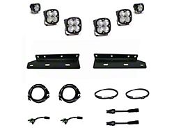 Baja Designs Squadron Unlimited/S1 LED Fog Light Pocket Kit; Clear (21-24 F-150 Raptor)