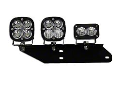 Baja Designs Squadron/S2 Pro LED Fog Light Pocket Kit; Clear (17-20 F-150 Raptor)