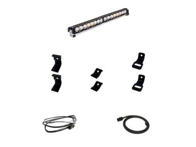 Baja Designs 20-Inch S8 Grille Light Bar Kit; Clear (21-24 RAM 1500 TRX)