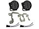 Baja Designs Squadron SAE LED Fog Light Pocket Kit; Clear (19-24 RAM 2500 Big Horn)