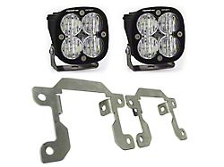 Baja Designs Squadron Pro LED Fog Light Pocket Kit; Clear (19-23 Ranger)