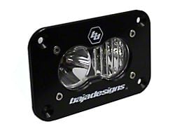 Baja Designs S2 Sport Flush Mount LED Light; Driving/Combo Beam (Universal; Some Adaptation May Be Required)