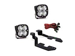 Baja Designs Squadron Sport LED Lights with A-Pillar Mounting Brackets (07-13 Sierra 1500)