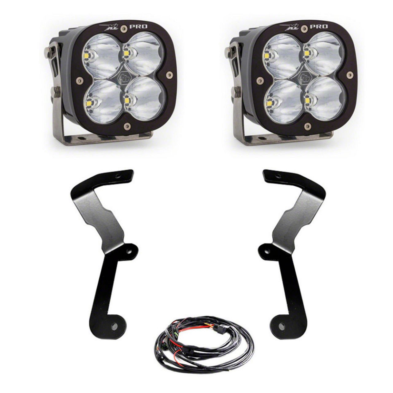 Baja Designs Sierra 1500 XL Pro LED Lights with A-Pillar Mounting ...