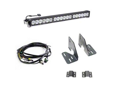 Baja Designs 30-Inch OnX6+ Grille Light Bar Kit (18-19 Sierra 3500 HD)