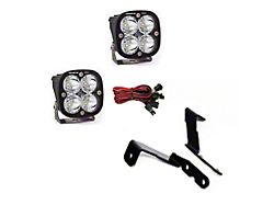 Baja Designs Squadron Pro LED Lights with A-Pillar Mounting Brackets (07-14 Silverado 2500 HD)