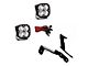 Baja Designs Squadron Sport LED Lights with A-Pillar Mounting Brackets (07-14 Silverado 2500 HD)