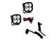 Baja Designs Squadron Pro LED Lights with A-Pillar Mounting Brackets (07-14 Silverado 3500 HD)