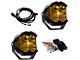 Baja Designs LP4 Pro LED Auxiliary Light Pods with Amber Backlight; Driving/Combo Beam; Amber (Universal; Some Adaptation May Be Required)