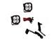 Baja Designs Squadron Pro LED Lights with A-Pillar Mounting Brackets (07-14 Tahoe)