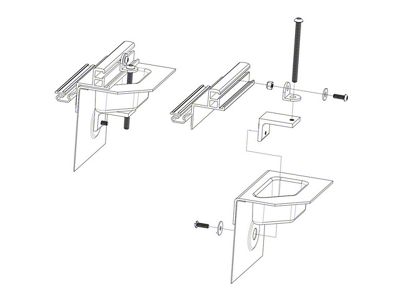 BAK Industries BAKFlip CS Tonneau Cover Stabilizer Bracket Kit (14-18 Sierra 1500)